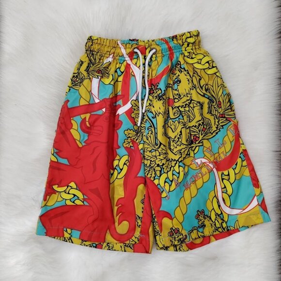 Other - Baroque Bold Geometric Print Boys Elastic Waist shorts M